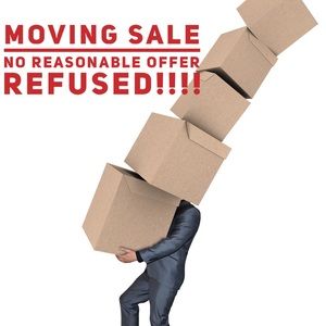 Moving and closing my closet! Make me a reasonable offer! Quick shipping!